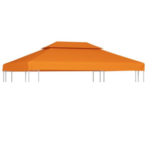 Zadaszenie altany ogrodowej, 310 g/m², terakota, 3x4 m