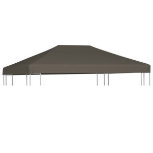 Zadaszenie do altany, 310 g/m², 3 x 4 m, kolor taupe