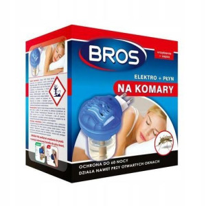 Bros Elektro + płyn na komary 40 ml