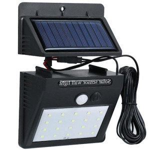 Lampa Solarna 30led Z Czujnikiem Ruchu I Zmierzchu