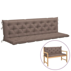 Poduszka na huśtawkę, taupe, 200 cm, tkanina