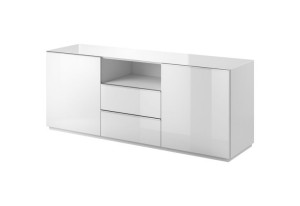 Nowoczesna Komoda Biała 180cm HELIO 25