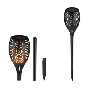 Pochodnia LAMPA LED Lampk SOLARNA Ogrodowa PŁOMIEŃ