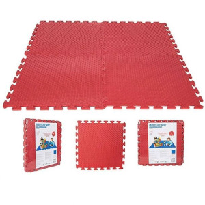 Lumarko Piankowa Mata Edukacyjna Eva Czerwona 50 X 50