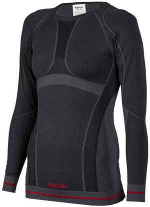Bielizna termoaktywna dziecięca bluza Brugi 1RAE czarna rozmiar 44 164-170c