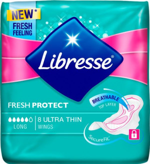 Libresse Ultra Wing Super Podpaski 8 Sztuk