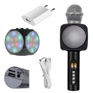 Mikrofon Karaoke Dla Dzieci Podświetlany