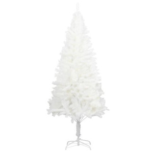 Sztuczna choinka z realistycznymi igłami, biała, 150 cm