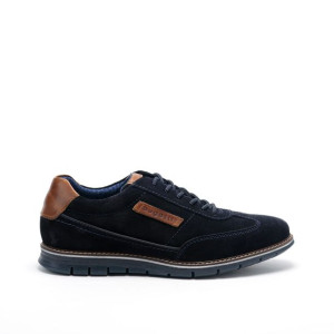 Męskie sneakersy granatowe Bugatti II153038 - 42