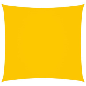 Kwadratowy żagiel ogrodowy, tkanina Oxford, 3,6x3,6 m, żółty