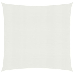 Żagiel przeciwsłoneczny, 160 g/m², biały, 4,5x4,5 m, HDPE