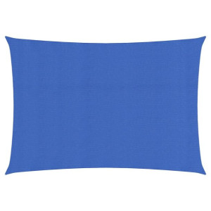 Żagiel przeciwsłoneczny, 160 g/m², niebieski, 2x4 m, HDPE