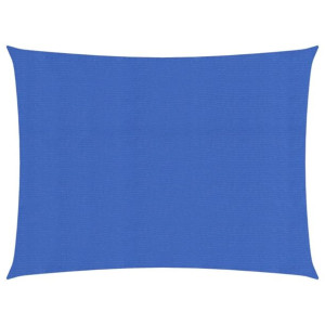 Żagiel przeciwsłoneczny, 160 g/m², niebieski, 2,5x3,5 m, HDPE