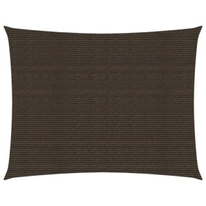 Żagiel przeciwsłoneczny, 160 g/m², brązowy, 3,5x5 m, HDPE
