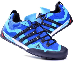 Buty męskie Adidas Terrex Swift Solo niebieskie (FX9324) - 44