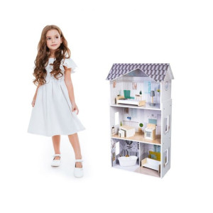 Domek dla Lalek 95cm z Meblami Rezydencja Grace Ecotoys