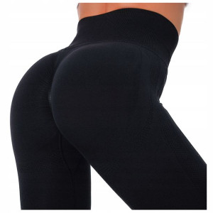 Legginsy SIŁOWNIA PUSH UP WYSOKI stan marszczenia