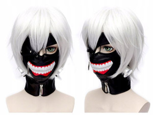 PERUKA ANIME cosplay TOKYO GHOUL manga Kaneki Ken