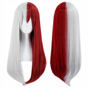 PERUKA ANIME cosplay Todoroki Shoto Hero Academia