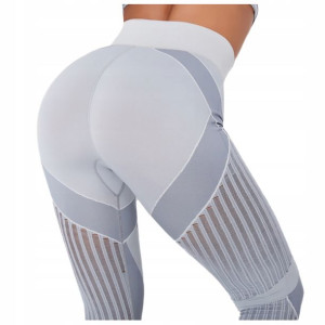 Legginsy sportowe PUSH up FITNESS wysoki STAN S