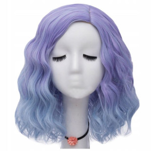 PERUKA cosplay ombre glam rock 40 cm anime fale