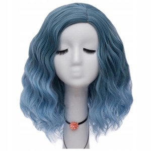 PERUKA cosplay ombre glam rock 40 cm anime fale
