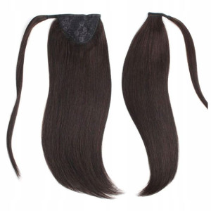 Doczepiany KUCYK 50 cm KITKA naturalne włosy 85g