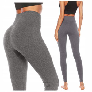 Legginsy SPORTOWE fitness WYSOKI STAN modelujące