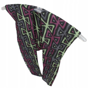 LEGGINSY we wzory cienkie GETRY rurki siateczka S