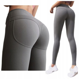 Legginsy SPORTOWE fitness modelujące WYSOKI STAN M