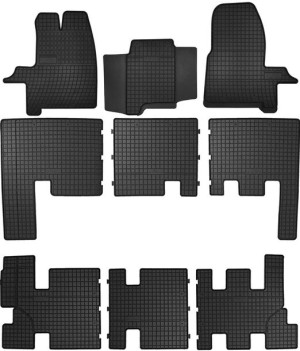 dywaniki gumowe do Ford  Transit Custom 9os. 2012-
