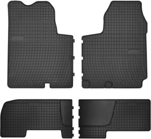 dywaniki gumowe do Nissan Primastar 6 osobowy.  2001-2014