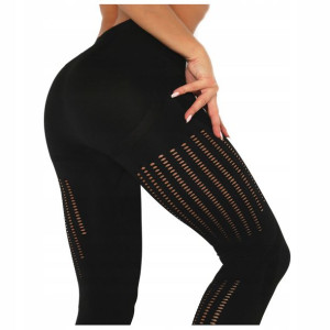 Legginsy SPORTOWE fitness PUSH WYSOKI stan Fitness