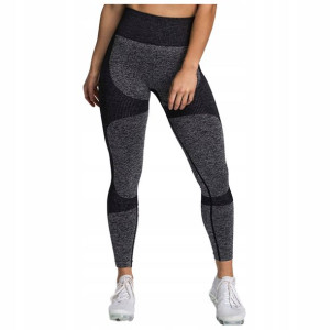 Legginsy sportowe PUSH up FITNESS wysoki STAN M