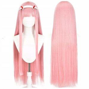 PERUKA cosplay anime DARLING IN THE FRANX zero two