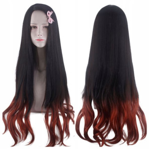Peruka Nezuko Kamado cosplay anime Demon Slayer