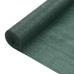 Siatka cieniująca, zielona, 2x25 m, HDPE, 75 g/m²