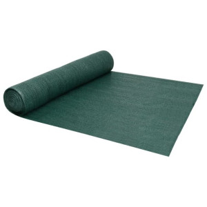 Siatka cieniująca, zielona, 1x10 m, HDPE, 150 g/m²