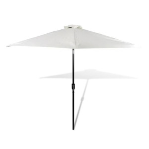Parasol ogrodowy, biały, 3 m