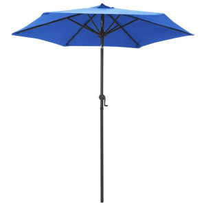 Parasol, niebieski, 200 x 211 cm, aluminium