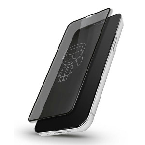 Szkło hartowane Karl Lagerfeld KLSPP12MTR Apple iPhone 12/12 Pro Magic Logo