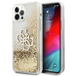 Etui Guess GUHCP12LLG4GGO Apple iPhone 12 Pro Max złoty/gold hardcase 4G Bi