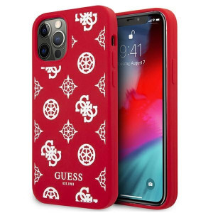 Etui Guess GUHCP12LLSPEWRE Apple iPhone 12 Pro Max czerwony/red hard case P
