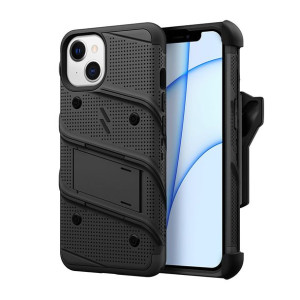 Etui ZIZO BOLT Series Apple iPhone 13 + szkło (czarny)