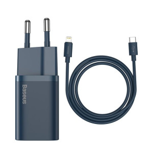 Ładowarka sieciowa Baseus Super Si Quick Charger 1C 20W z przewodem USB-C d