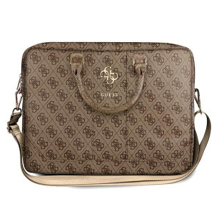 Torba Guess GUCB15G4GFBR 15 cali brąz/brown 4G Uptown