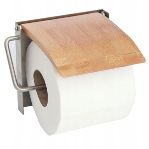 Bambusowy Uchwyt Wieszak Na Papier Toaletowy
