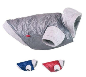 Kurtka z kapturem Boston 25 cm Chihuahua szara