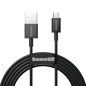 Baseus Kabel Superior USB na MicroUSB 2A 2 metry CAMYS-A01 czarny