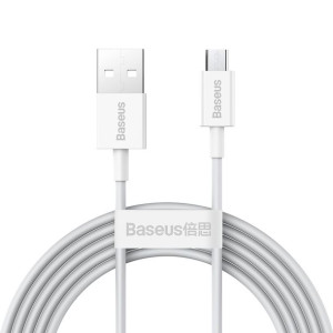 Baseus Kabel Superior USB na MicroUSB 2A 2 metry CAMYS-A02 biały
